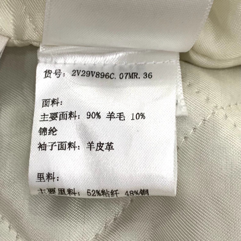 Celine Black Embroidered Wool Baseball Jacket