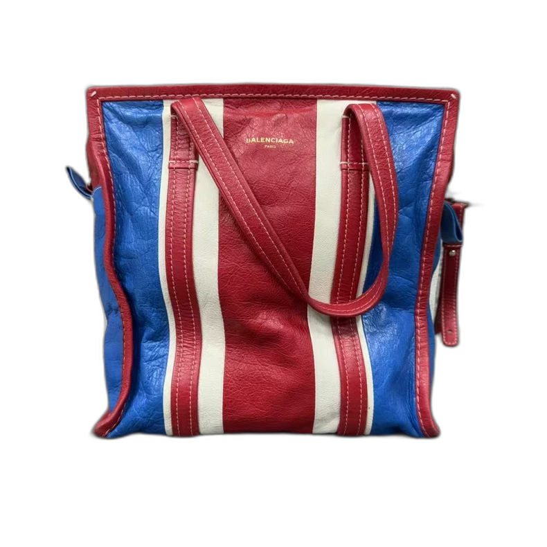 Balenciaga Shoulder Bag with Stripes