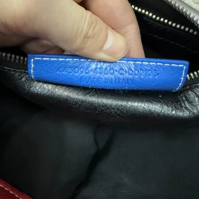 Balenciaga Shoulder Bag with Stripes