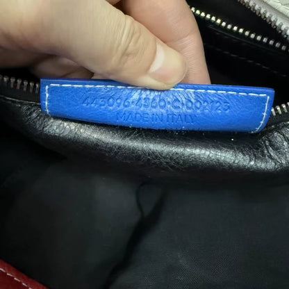 Balenciaga Shoulder Bag with Stripes