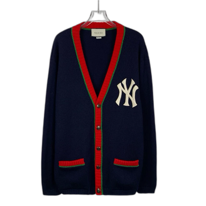 Gucci x NY Yankees Wool Cardigan