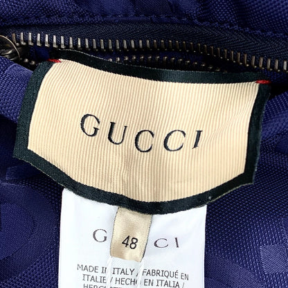 Gucci Reversible Cotton Jacket in Navy