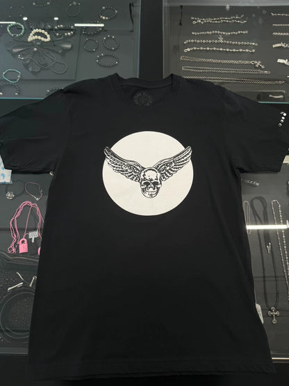 Chrome Hearts Black Foti Wing Short Sleeve-yf