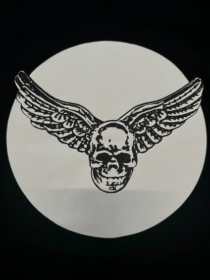 Chrome Hearts Black Foti Wing Short Sleeve-yf