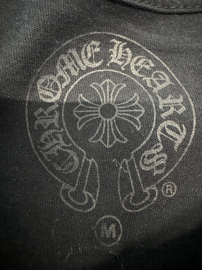 Chrome Hearts Black Foti Wing Short Sleeve-yf