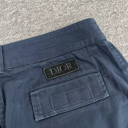 Dior Logo Pocket Casual Cargo Pants