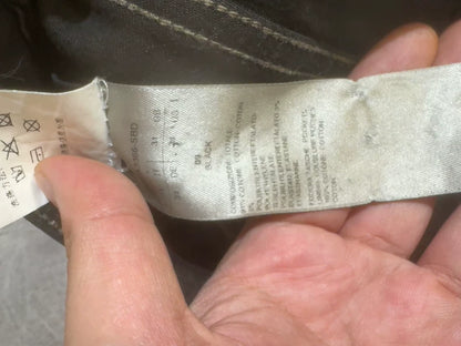 Rick Owens 21FW Distressed Waxed Jeans