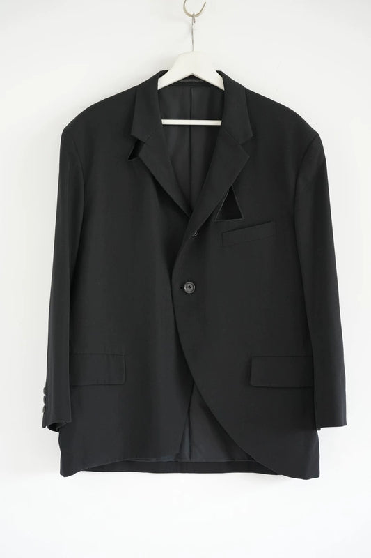 Yohji Yamamoto 92ss Triangle Cutout Blazer