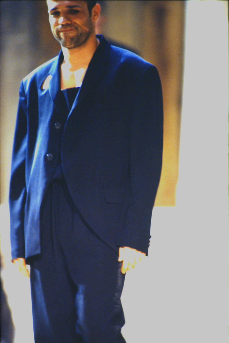 Yohji Yamamoto 92ss Triangle Cutout Blazer