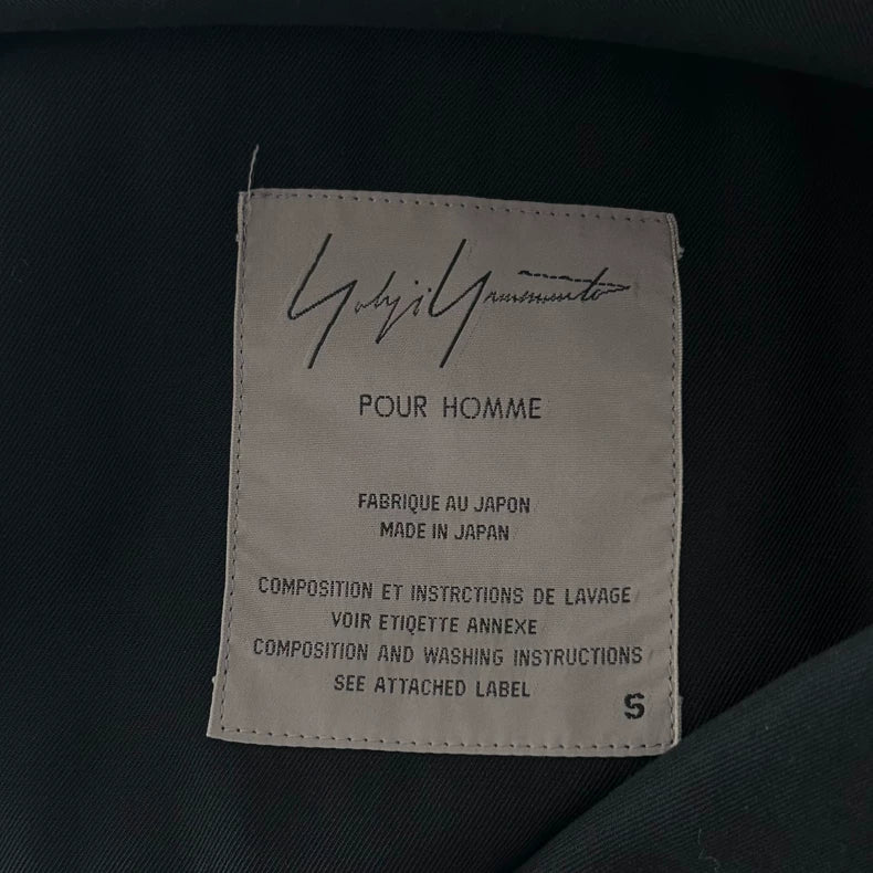 Yohji Yamamoto 92ss Triangle Cutout Blazer