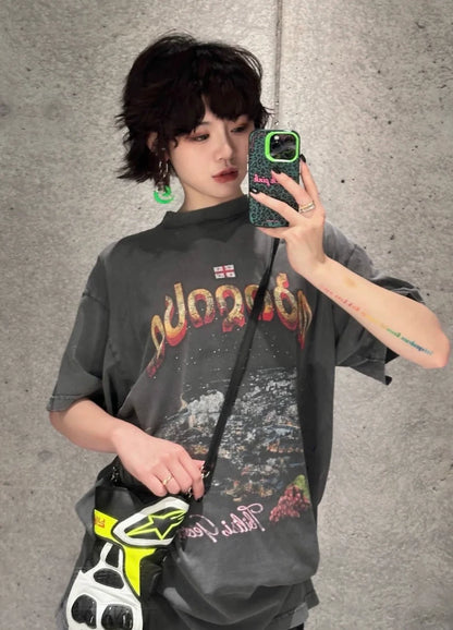 Balenciaga Loose Night Scene T-Shirt