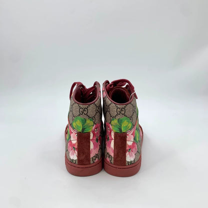 Gucci Logo Floral Print Casual Sneakers
