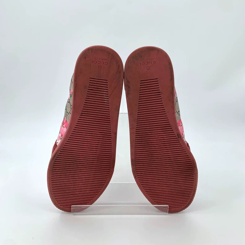 Gucci Logo Floral Print Casual Sneakers