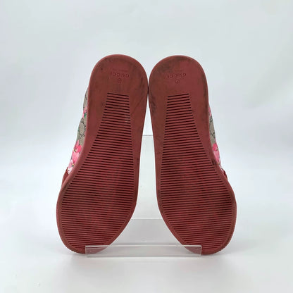 Gucci Logo Floral Print Casual Sneakers