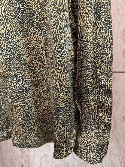 Saint Laurent Silk Leopard Print Shirt-yf