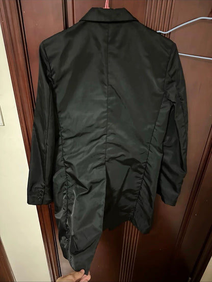 COMME des GARCONS Black Nylon Blazer