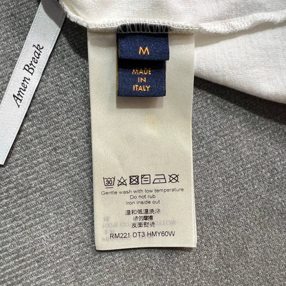Louis Vuitton Graffiti Logo Short Sleeve Tee