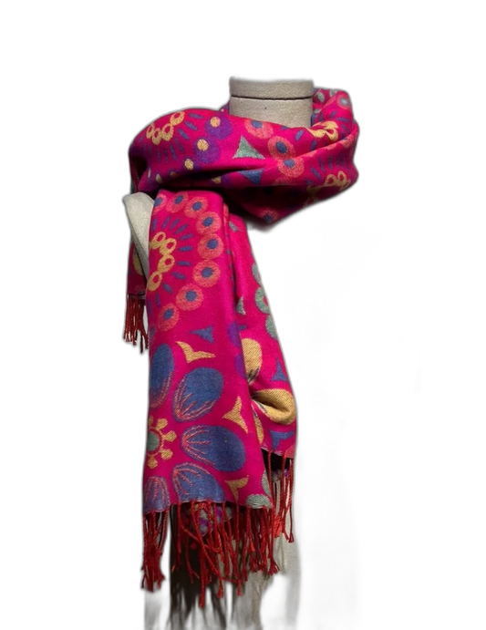 Vintage Chanel Woolen Scarf for Fall Winter