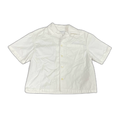 Prada Short Sleeve Shirt with Triangle Tag