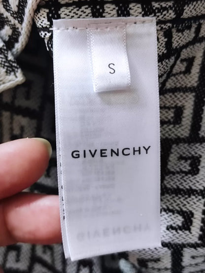 Givenchy Logo Denim Jacket in White