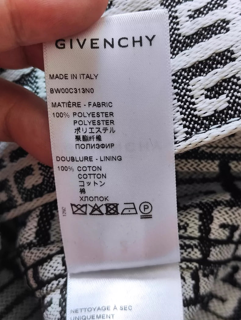 Givenchy Logo Denim Jacket in White