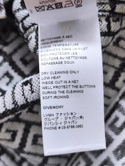 Givenchy Logo Denim Jacket in White