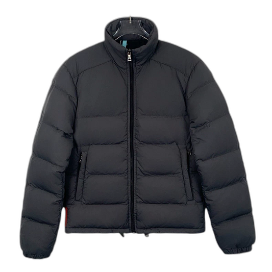 Prada Black Grey Puffer Jacket