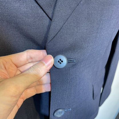 Givenchy Navy Wool Blazer for Gentlemen