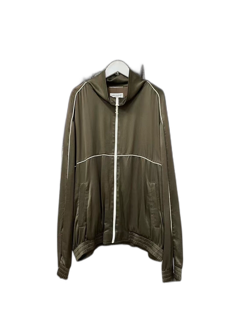 Saint Laurent Oversized Zip Jacket