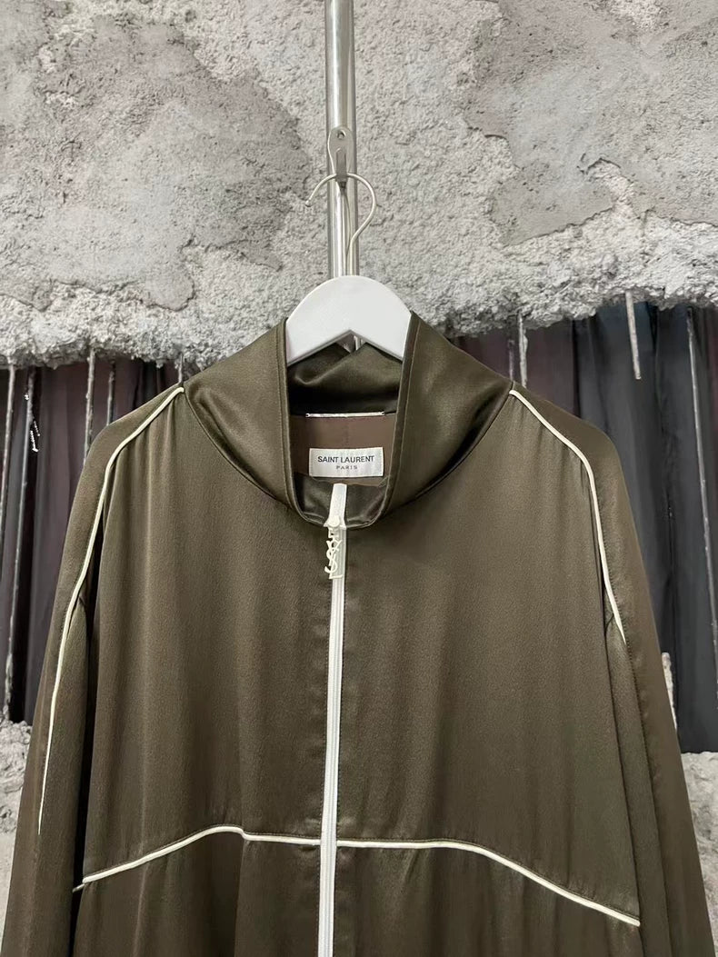 Saint Laurent Oversized Zip Jacket