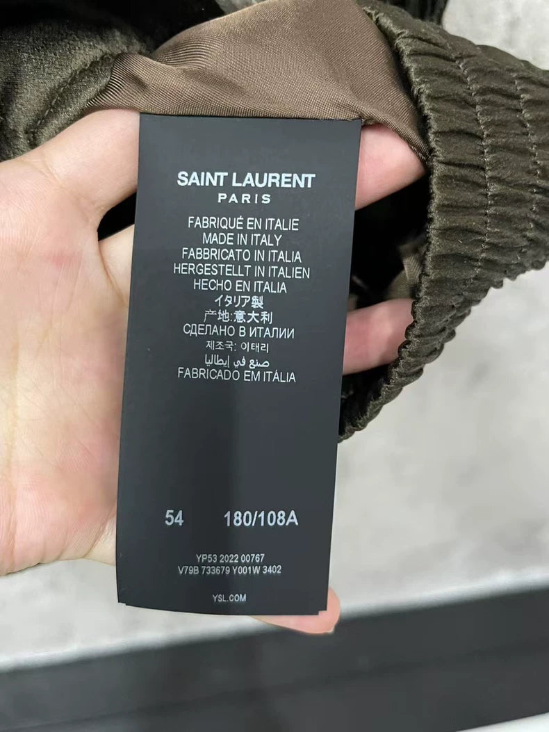 Saint Laurent Oversized Zip Jacket