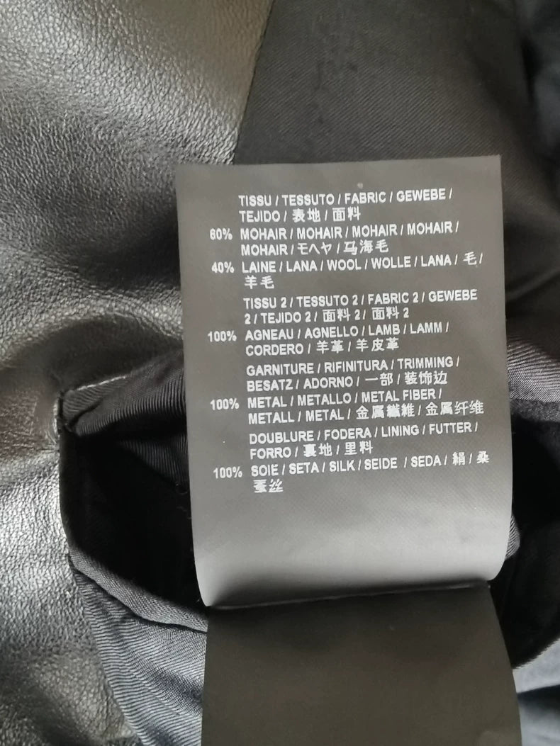 Saint Laurent Paris SLP Fringe Blazer