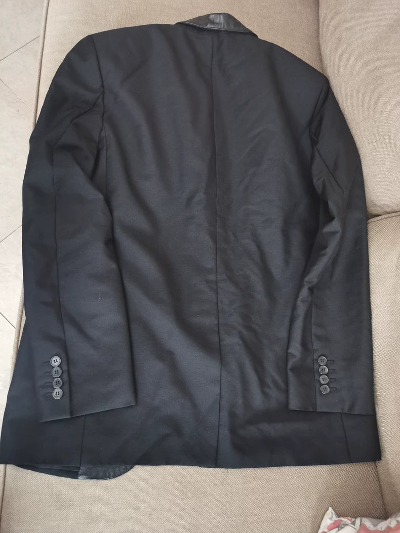 Saint Laurent Paris SLP Fringe Blazer