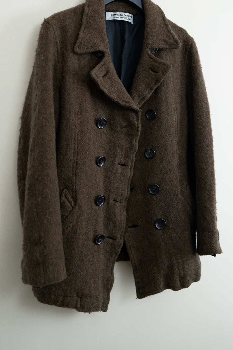 COMME des Garcons 2005AW Wool Peacoat