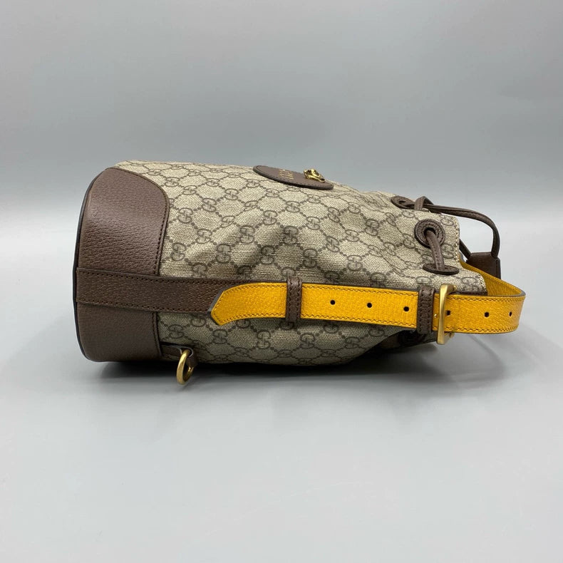 Gucci Tiger Drawstring Bucket Backpack