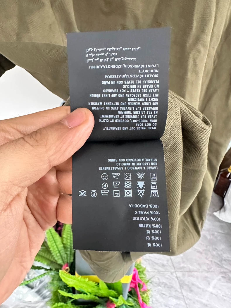 Prada Olive Green Short Sleeve Tee