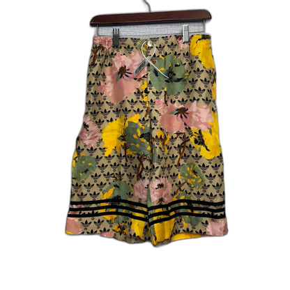 Gucci x Adidas Floral Print Silk Shorts