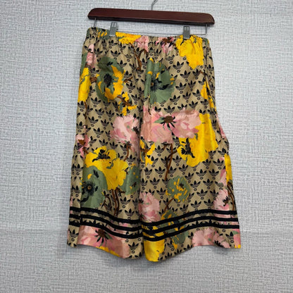 Gucci x Adidas Floral Print Silk Shorts