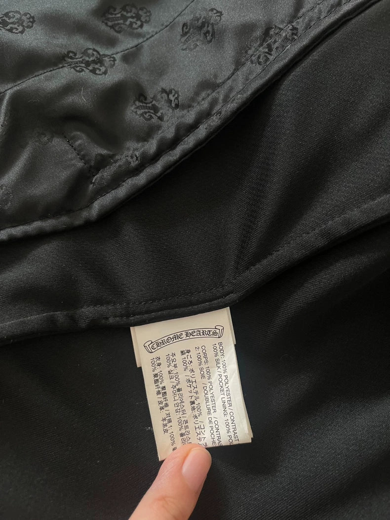 Chrome Hearts Zip-Up Sports Jacket