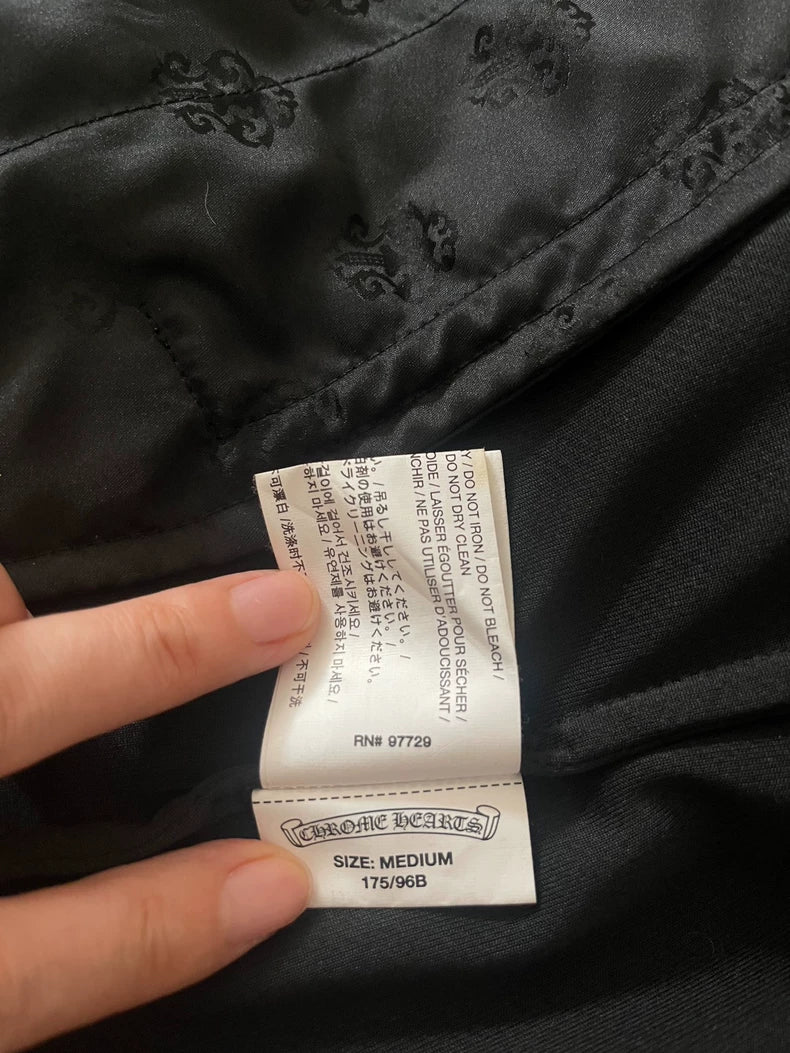 Chrome Hearts Zip-Up Sports Jacket