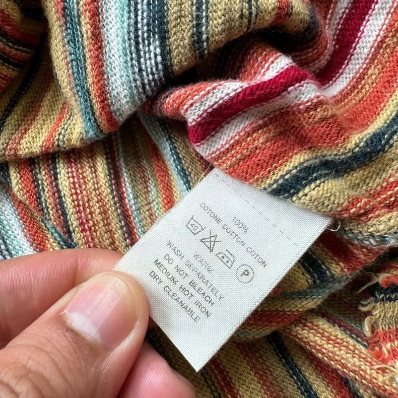 Vintage Kapital Striped Long Sleeve Shirt