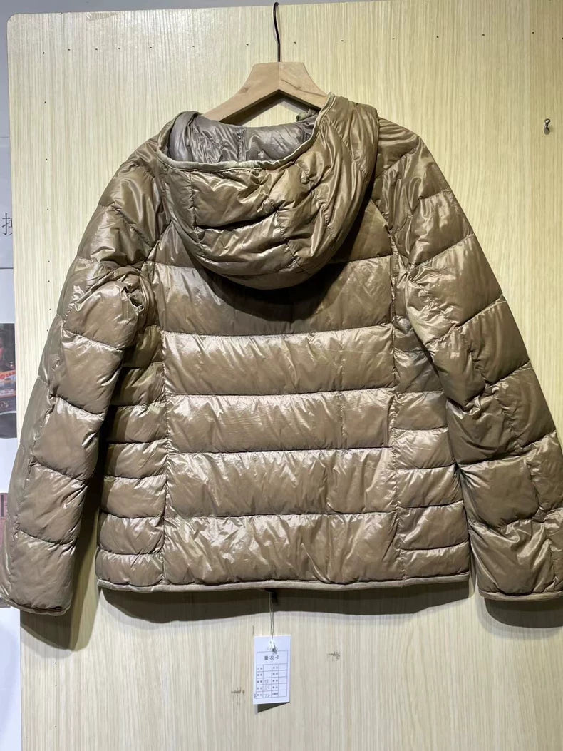 Dior Khaki Hooded Puffer Jacket