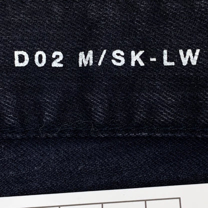 Saint Laurent Black Ripped Casual Denim Pants