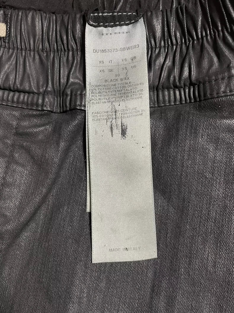 Rick Owens Black Cropped Pants