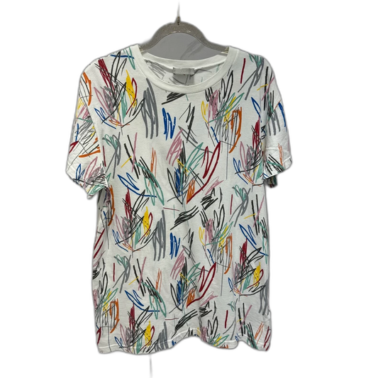 Dior Colorful Graffiti Short Sleeve Tee