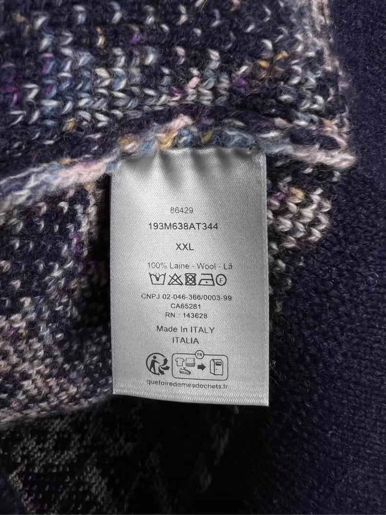 Dior Colorful Logo Sweater in XXL Size