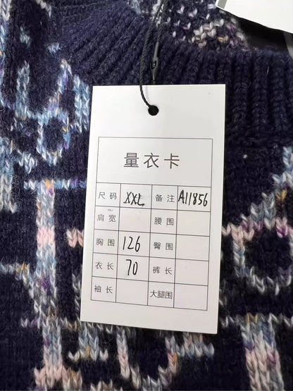 Dior Colorful Logo Sweater in XXL Size