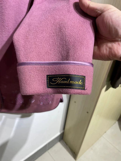 Vintage Prada Wool Coat with Embroidery