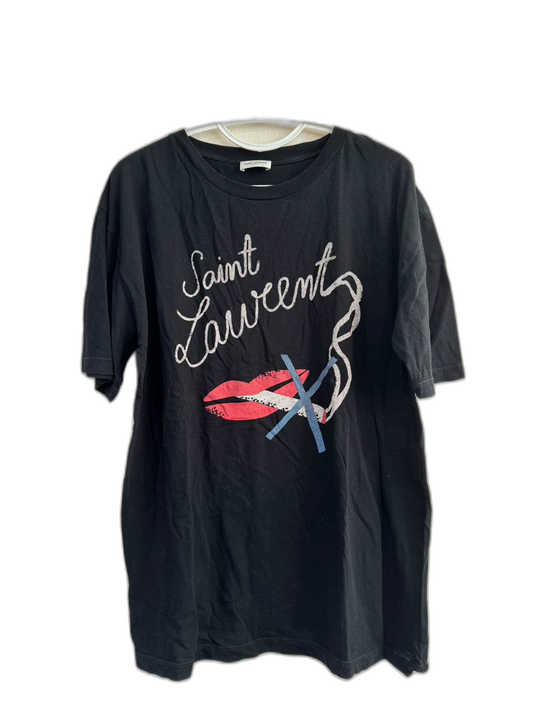 Saint Laurent Classic Smoking Print T-Shirt