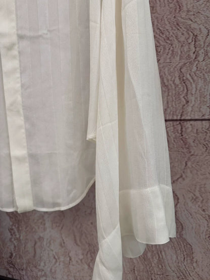 Saint Laurent 23SS Floaty Ribbon Shirt